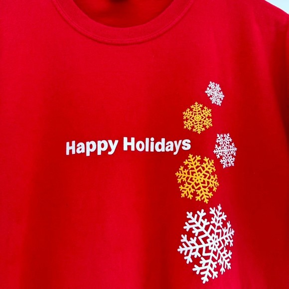 McDonalds Holiday Christmas Red Shirt Size XL - Picture 2 of 6